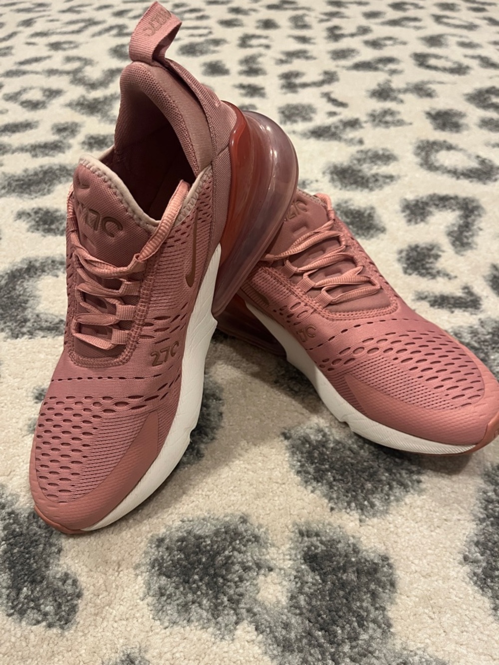 Nike Air Max 270 Women's Rose Pink Athletic Sneakers